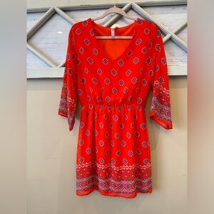 ALYA by FRANCESCA’S PULLOVER‎ TUNIC DRESS FULLY LINED SZ M